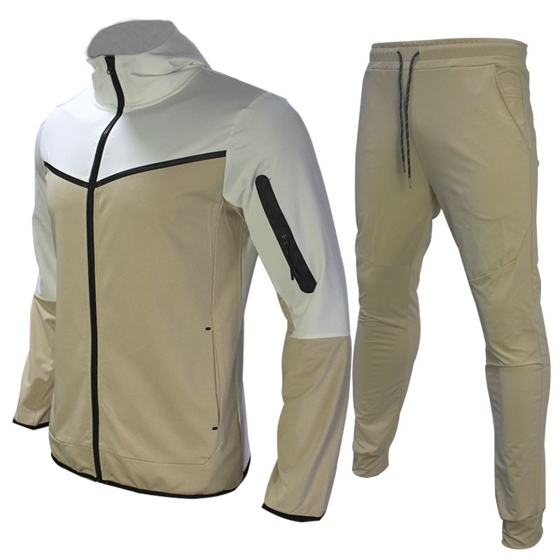 Clothes > Men's Clothing > Clothing Sets > Two-Piece Outfits European and American hot selling spring and autumn men's sportswear casual suits men's sportswear sweatshirt two-piece set