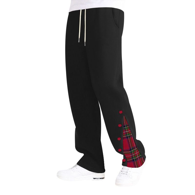 Clothes > Men's Clothing > Bottoms > Pants > Casual  Men's clothing men's casual pants trousers casual personality sports trousers