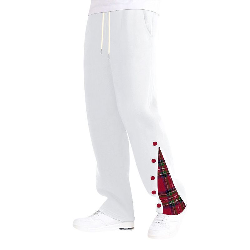 Clothes > Men's Clothing > Bottoms > Pants > Casual  Men's clothing men's casual pants trousers casual personality sports trousers