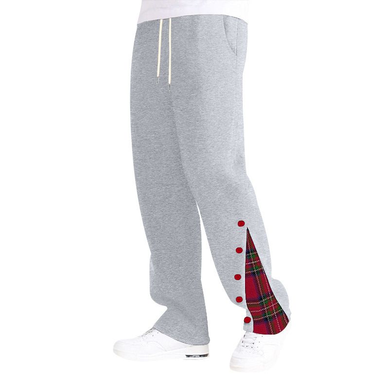 Clothes > Men's Clothing > Bottoms > Pants > Casual  Men's clothing men's casual pants trousers casual personality sports trousers