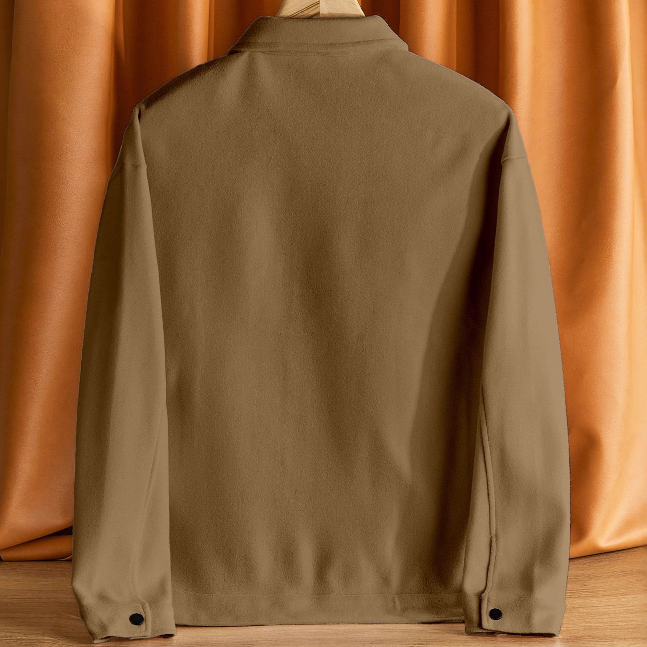 Clothes > Men's Clothing > Tops > Jackets & Coats  European and American lapel woolen new men's jacket casual sports business jacket