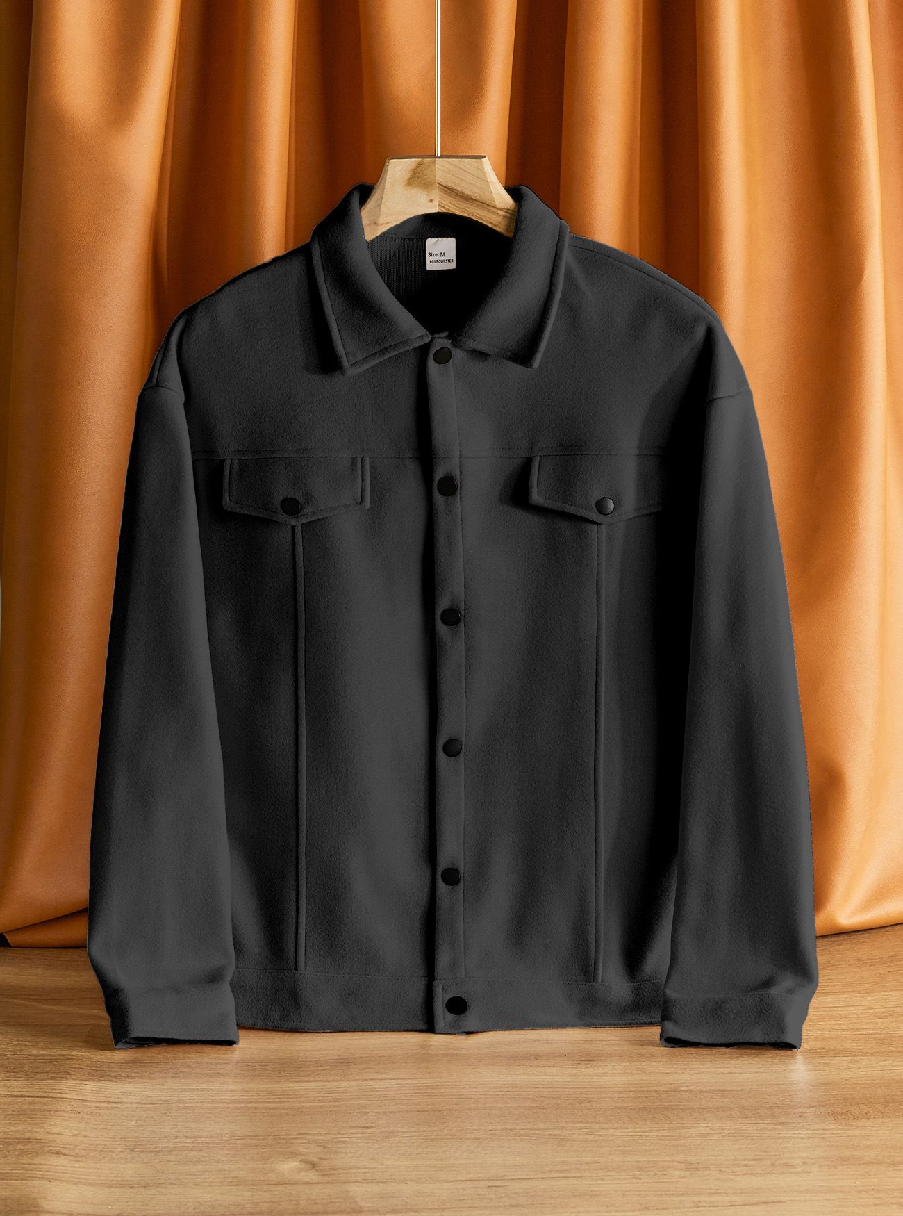 Clothes > Men's Clothing > Tops > Jackets & Coats  European and American lapel woolen new men's jacket casual sports business jacket