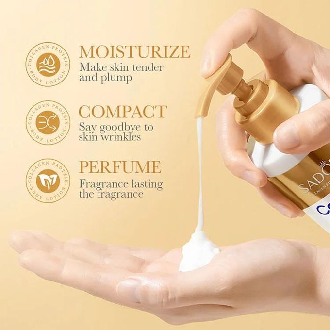 Sadoer anti aging collagen body lotion active protein technology 300g