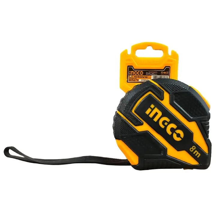 Ingco HSMT08825 Steel measuring tape Length & width:8mx25mm