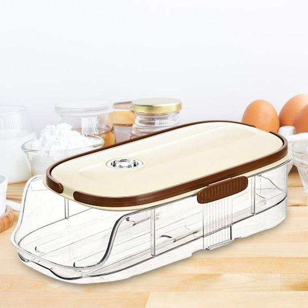 Acrylic Stackable Automatic Sliding/ Rolling Egg Storage Box/ Egg Tray