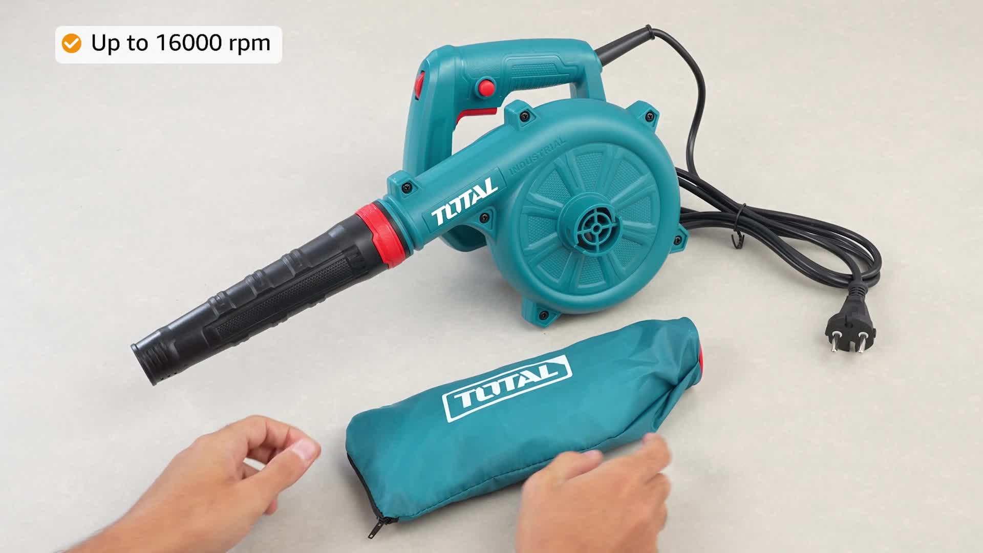 Total TB6036 650 Watts Aspirator Blower