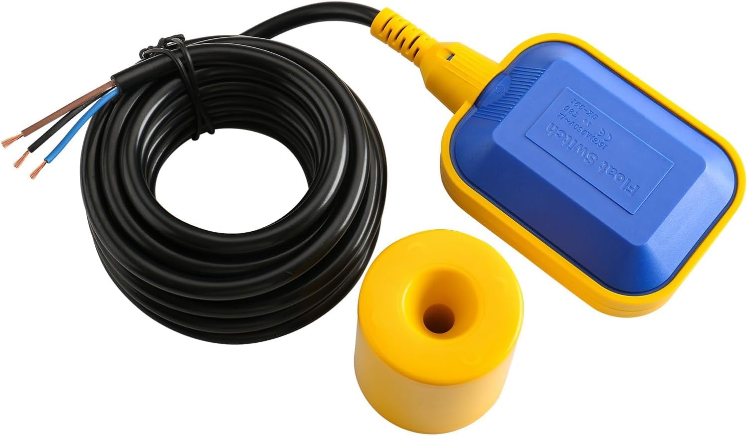 IP68 10-16Amps Water Pump Float Switch (220v-380v) with 1 bar Working Pressure