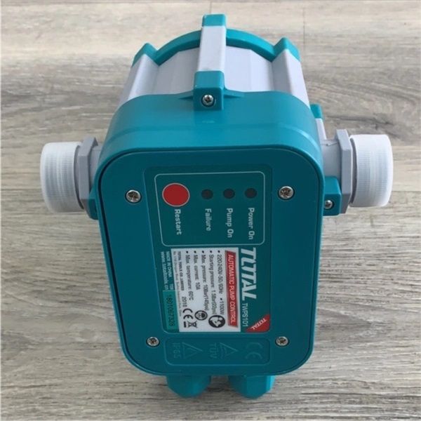 Total TWPS101 Water Pump Automatic Pump Controller 145psi Pressure 1100Watts & 10Amps Current