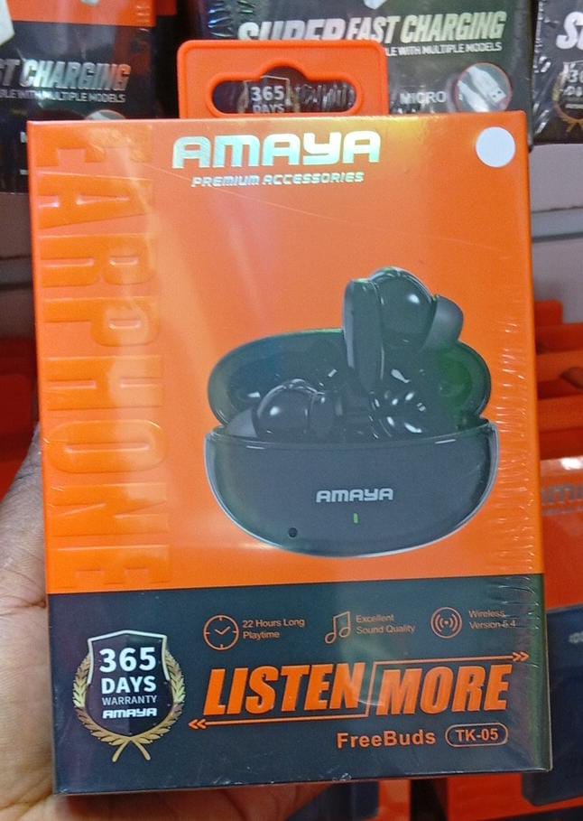 Amaya TK-05 Wireless Sports Freebuds/ Bluetooth Earbuds with Deep Bass