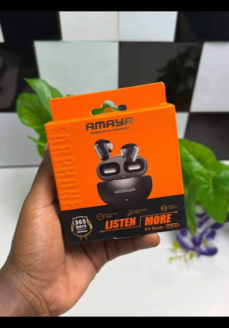 Amaya ATW-23 Air Buds Bluetooth Earbuds with Noise Cancellation