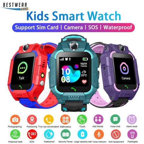Smart 2030 C002 kids smart watch, allow calls, video chat, GPS Tracker, waterproop