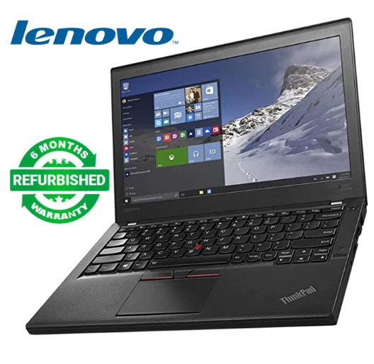 (i5+8GB+256GB SSD) Lenovo Thinkpad X260 laptop Core i5 2.40 GHz 8GB Ram + 256GB SSD Storage 12.5''INCH HD Screen Display Refurbished School Business Cyber Laptop Computer | Notebook