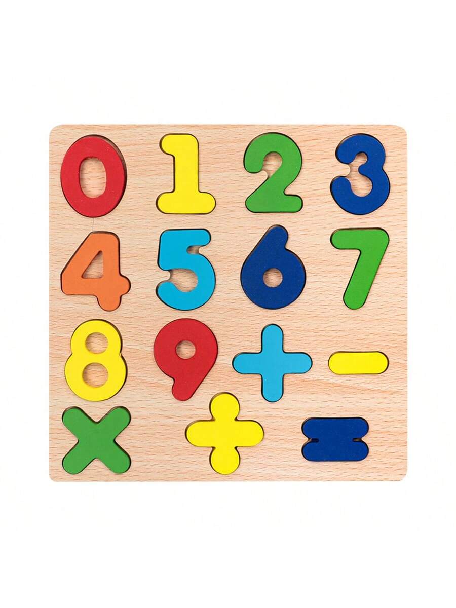 Wooden Puzzles Toys for Kids 3 Year Alphabet Numbers Children Montessori Educational Learning Toys abc Letters Preschool Gift