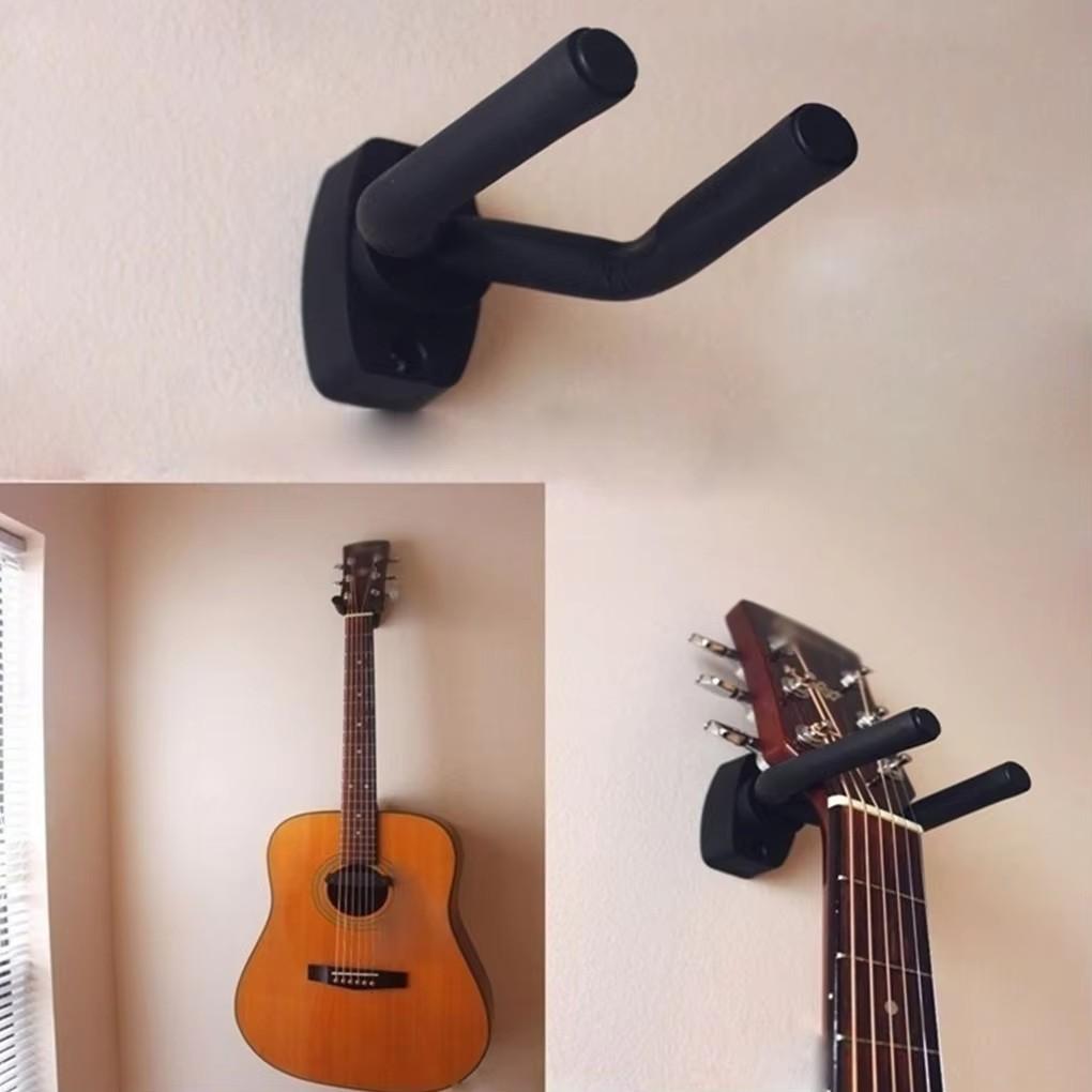 Electric Guitar Holder Wall Mount Metal Bass Ukulele Violin Hook Display Hanger Household Living Room Supplies E-391