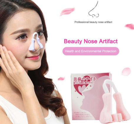 Magic Nose Shaper Clip Nose Lifting Shaper Shaping Bridge Nose Straightener Silicone Nose Slimmer No Painful Hurt Beauty Tools B2-12