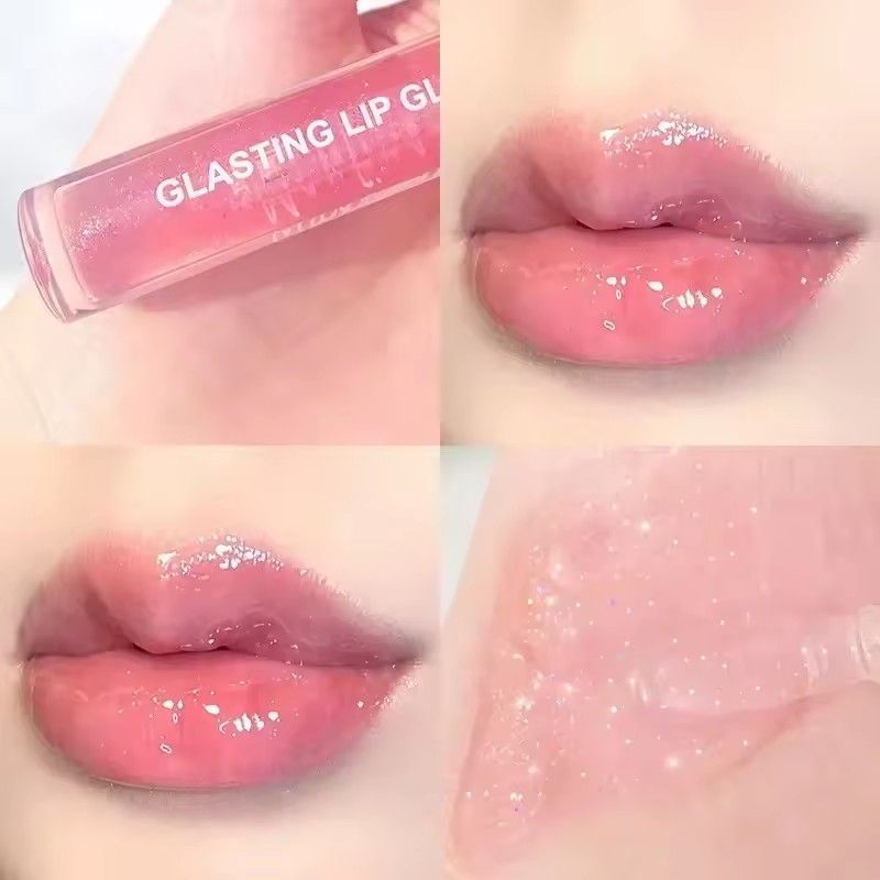 Mirror Water Lip Gloss Lip Glaze Transparent Glass Lip Oil Waterproof Lasting Liquid Lipstick Lipgloss Lipgloss Lips Cosmetics B2-665
