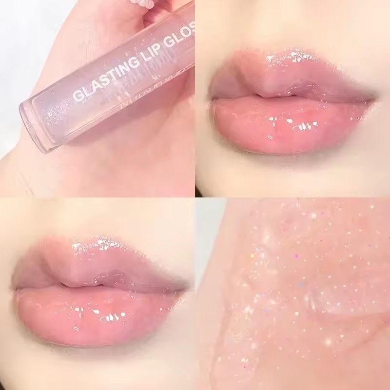 Mirror Water Lip Gloss Lip Glaze Transparent Glass Lip Oil Waterproof Lasting Liquid Lipstick Lipgloss Lipgloss Lips Cosmetics B2-665