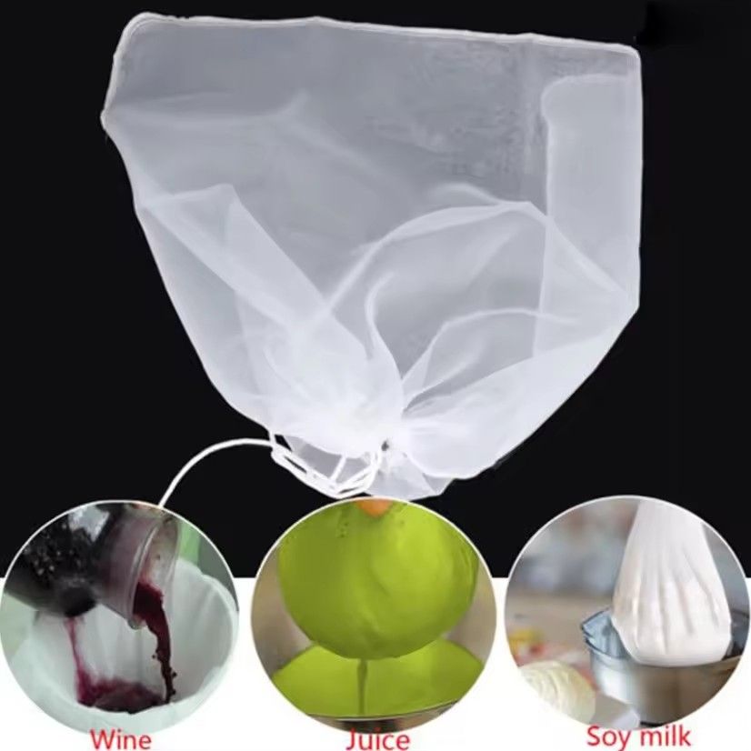 20X30cm Nut Milk Bag Reusable Almond Milk Bag Strainer Fine Mesh gauze Cheesecloth Cold Brew Coffee Filter