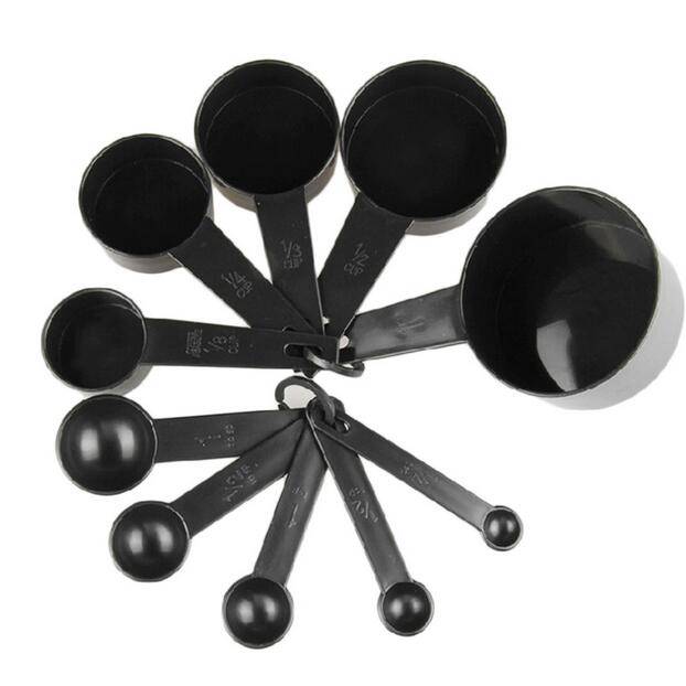 10pcs/set Measuring Spoons Cup Multipurpose Cake Flour Food Measuring Spoon Home Gadget Kitchen Cooking Baking Tools Accessories