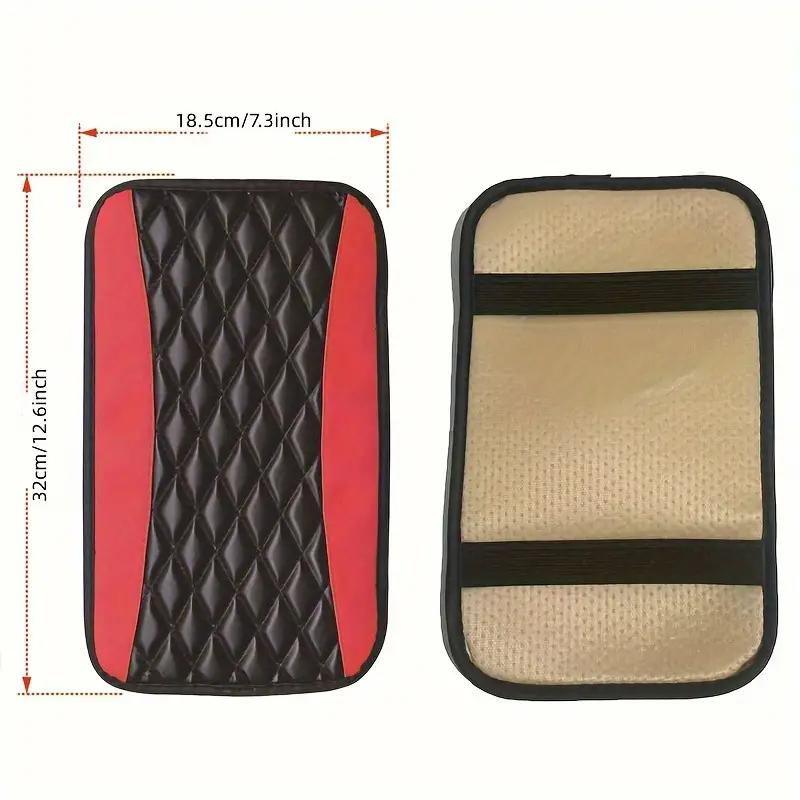 Car Armrest Cover Mat Non Slip Storage Box Pad for SUBARU STI XV Tribeca Forester Impreza Outback Legacy