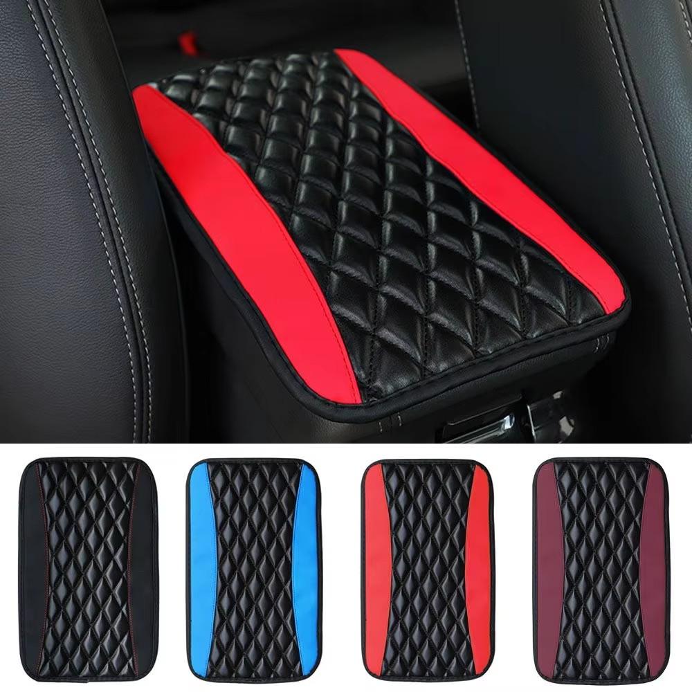 Car Armrest Cover Mat Non Slip Storage Box Pad for SUBARU STI XV Tribeca Forester Impreza Outback Legacy