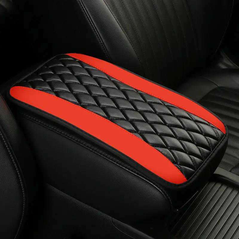 Car Armrest Cover Mat Non Slip Storage Box Pad for SUBARU STI XV Tribeca Forester Impreza Outback Legacy