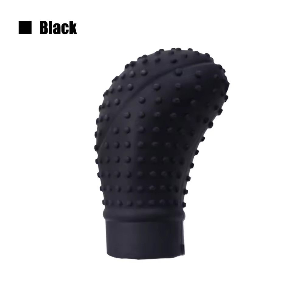 Universal Car Manual Gear Shift Cover Non-Slip Silicone Knob Sleeve Gear Shift Grip Protective Covers Car Interior Accessories C-381
