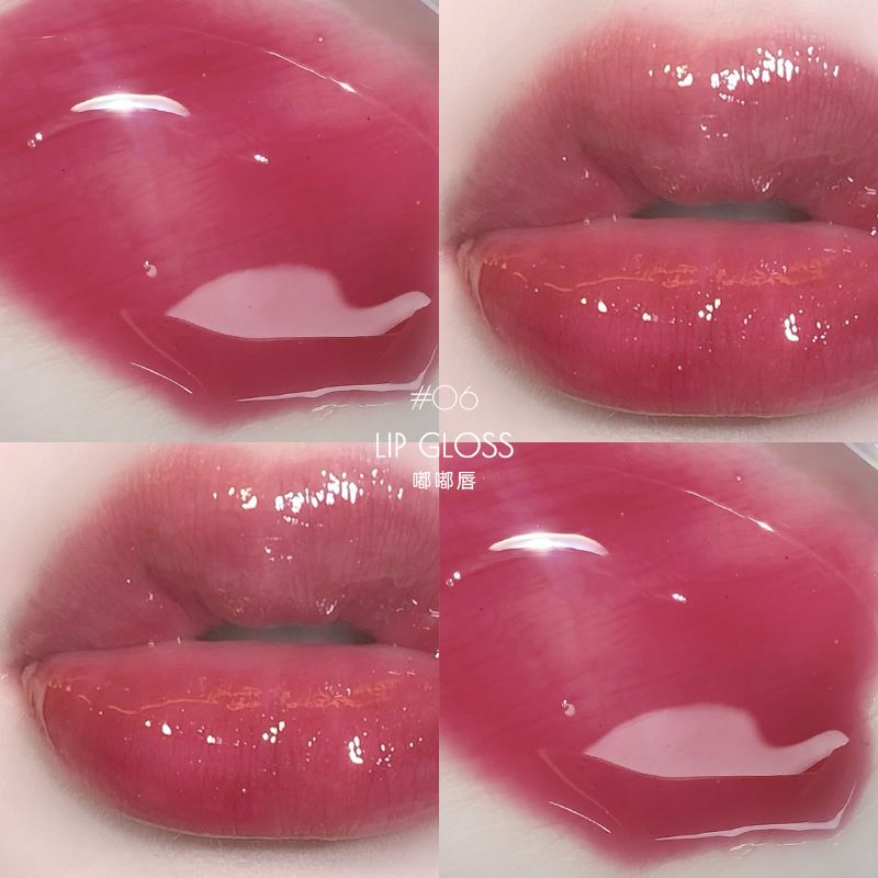Mirror Water Lip Gloss Lip Glaze Transparent Glass Lip Oil Waterproof Lasting Liquid Lipstick Lipgloss Lipgloss Lips Cosmetics B2-665