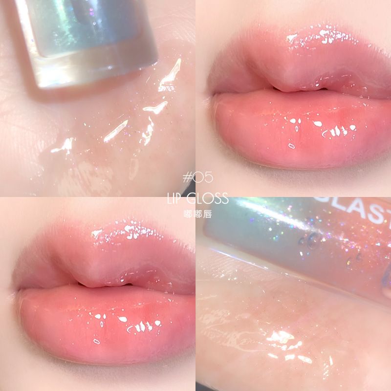 Mirror Water Lip Gloss Lip Glaze Transparent Glass Lip Oil Waterproof Lasting Liquid Lipstick Lipgloss Lipgloss Lips Cosmetics B2-665