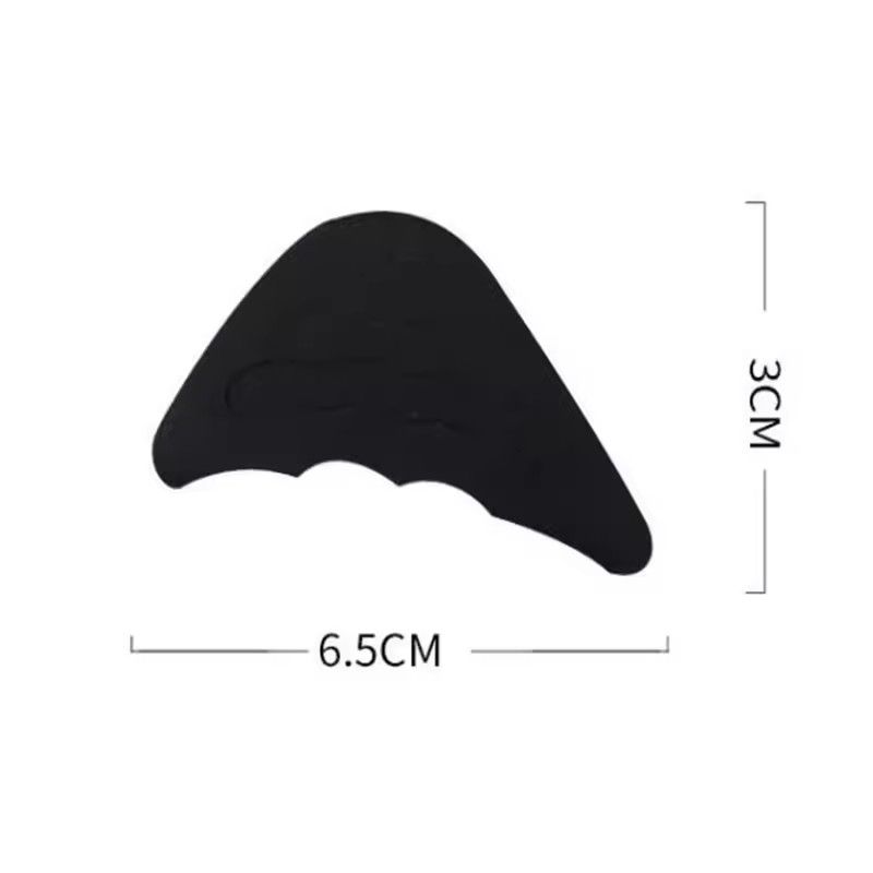 1 pair Anti-Pain Cushion Foot Forefoot Half Meter Shoes Pad Top Plug Pointed Round Shoe Inserts Insoles Toe Shoes Accessories E-1258