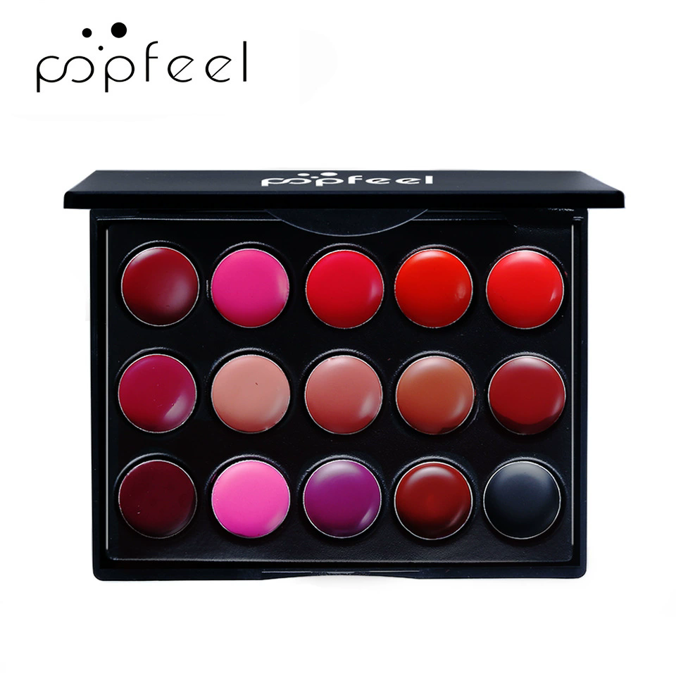 Matte Lipstick Palette Matt Pallete Waterproof Moisturizer Lip Cream Smooth Makeup Lasting Lip Stick Set Batom Maquiagem B2-436