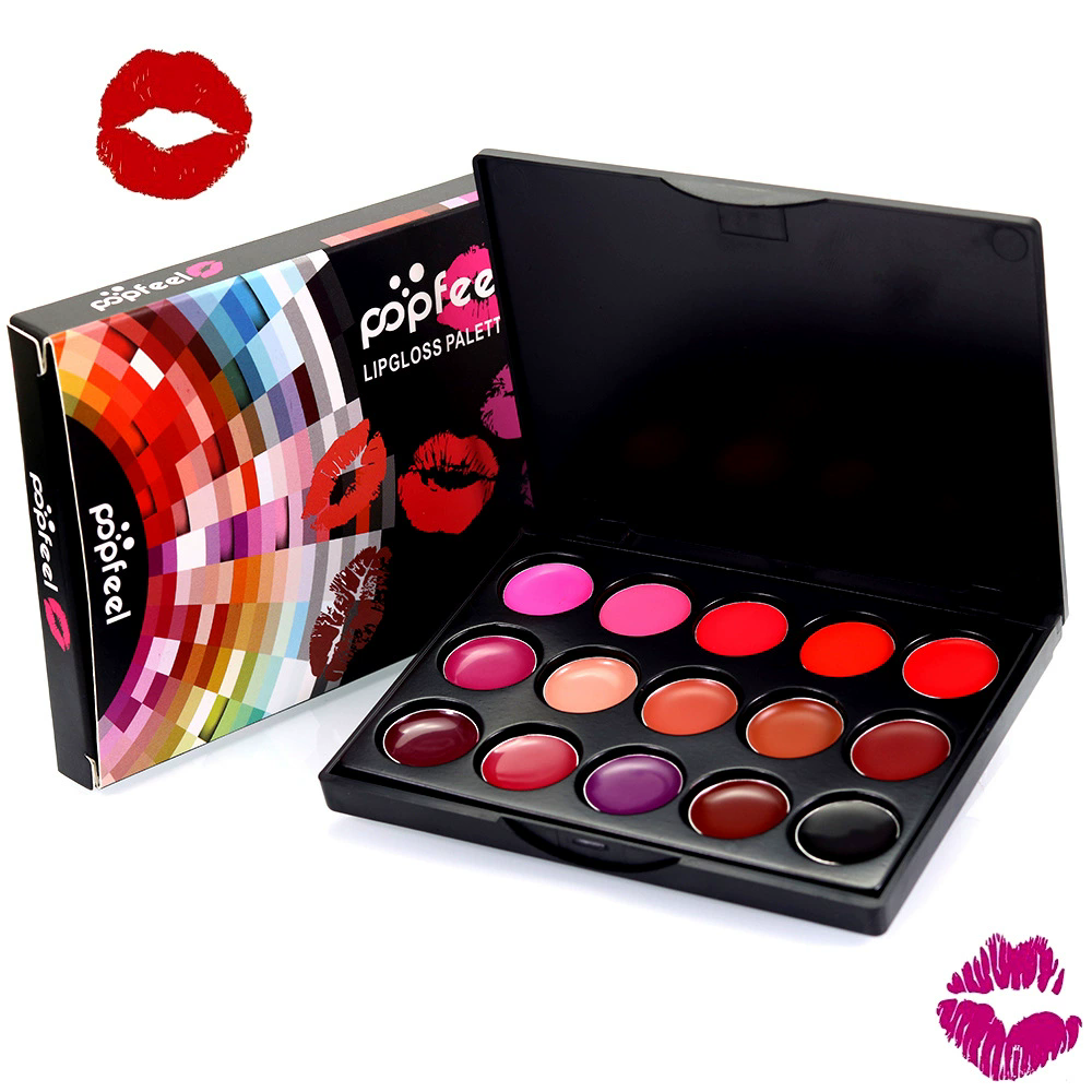 Matte Lipstick Palette Matt Pallete Waterproof Moisturizer Lip Cream Smooth Makeup Lasting Lip Stick Set Batom Maquiagem B2-436