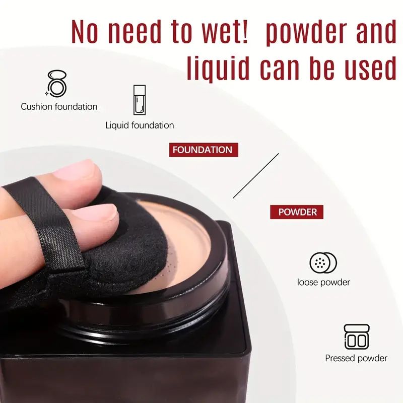 6PCS Velour Triangular Powder Puff For Loose Powder Body Powder Cosmetic Foundation Beauty Sponge For Women C-304
