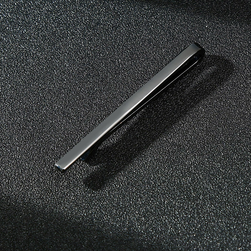 New Simple Fashion Men's Tie Clip Metal Tone Simple Bar Buckle Practical Tie Buckle Men's Gift Tie Pin A-1765