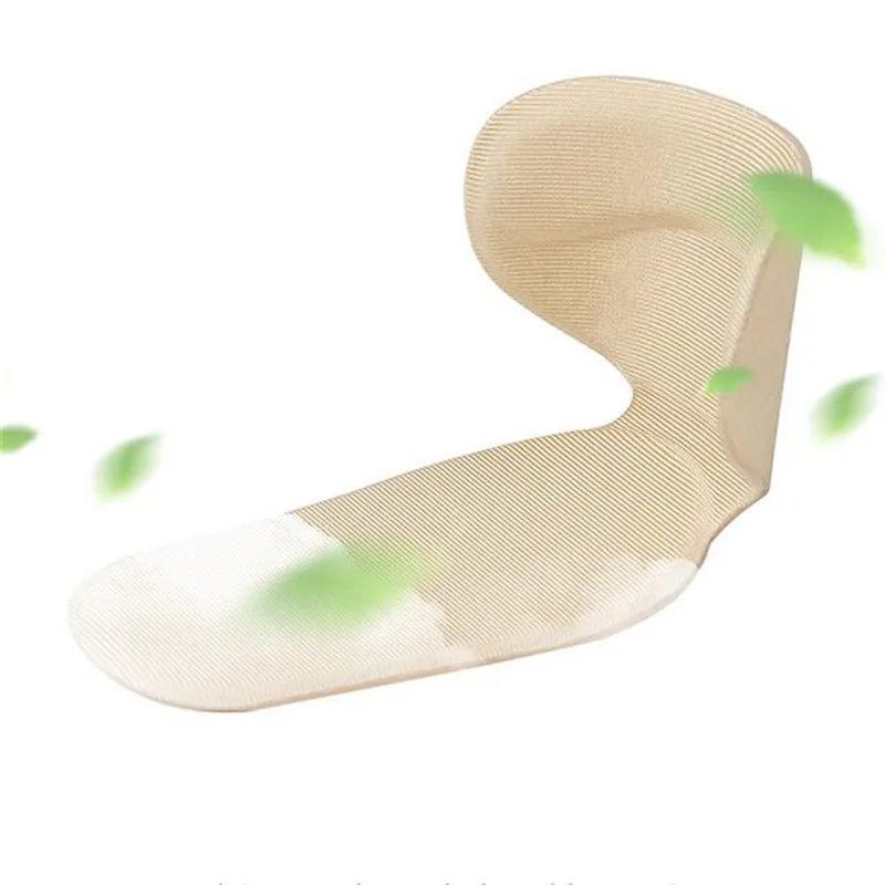 T Shape Sponge Heel Stickers Shoe Cushion Heel Protector for Shoes High Heels Inserts Heel Pads Shoe Adjuster Women Half Insoles B2-65-1