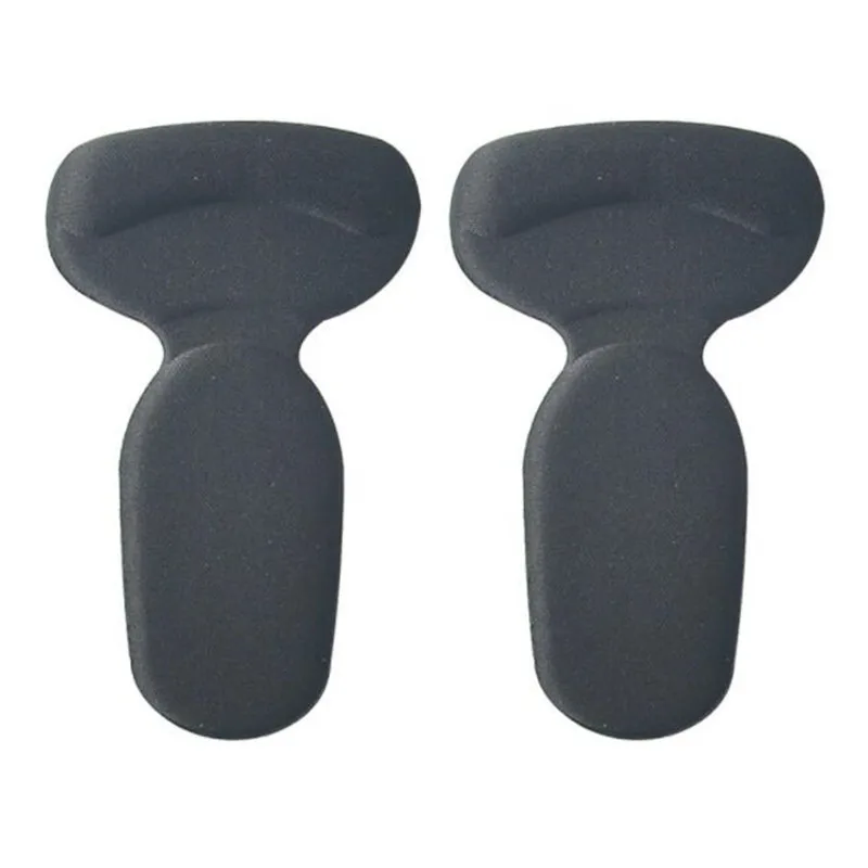 T Shape Sponge Heel Stickers Shoe Cushion Heel Protector for Shoes High Heels Inserts Heel Pads Shoe Adjuster Women Half Insoles B2-65-1