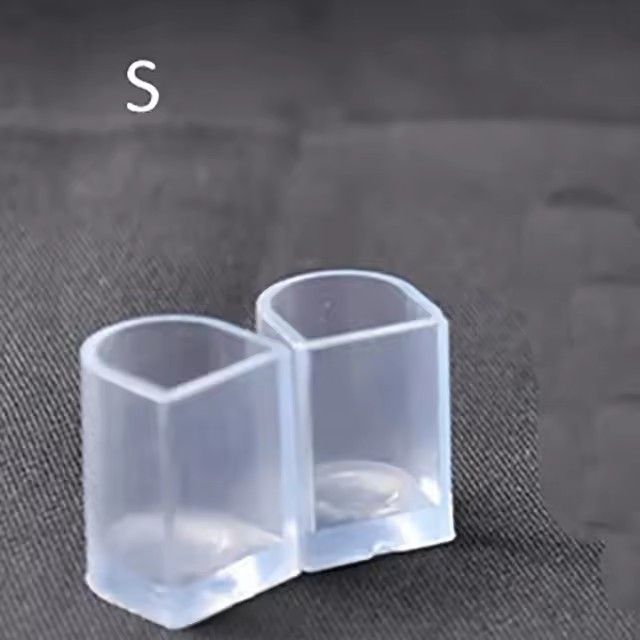 1pairs Heel Protectors High Heeler Antislip Silicone Heel Stopper Latin Stiletto Dancing Cover For Bridal Wedding Party J-16-1