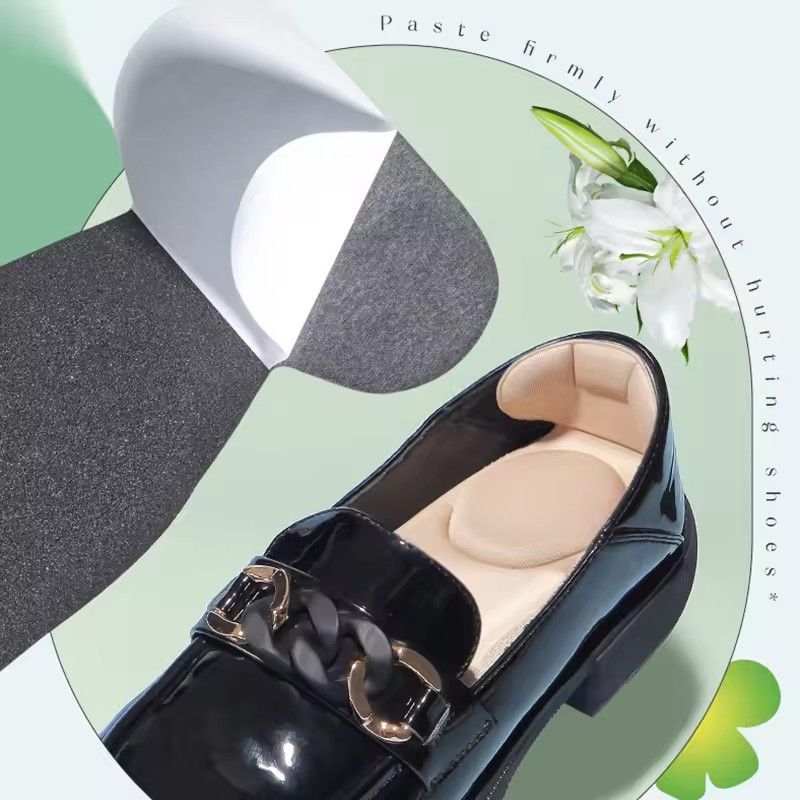 2pcs Women High-heel Shoes Insoles Memory Foam Insoles Anti-slip Cutable Insole Comfort Breathable Foot Care Massage Shoe Pads FZ-442-382