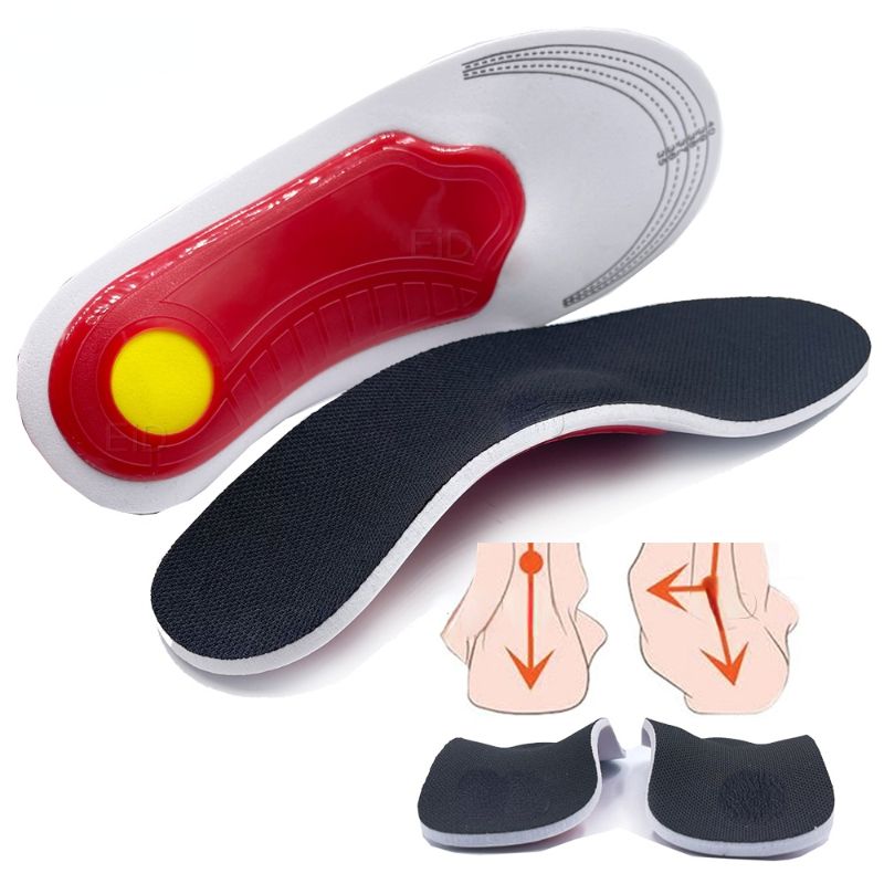 EVA Orthopedic Insoles for Shoes Men Orthotic Flat Foot Arch for Plantar Fasciitis Inserts Feet Massage Shoe Pad FZ-390