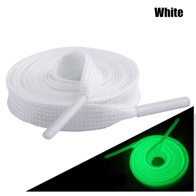 1 Pair Luminous Shoelaces for Kid Sneakers Men Women Sports Shoes Laces Glow In The Dark Night Shoestrings Reflective Shoelaces FZ-11-1