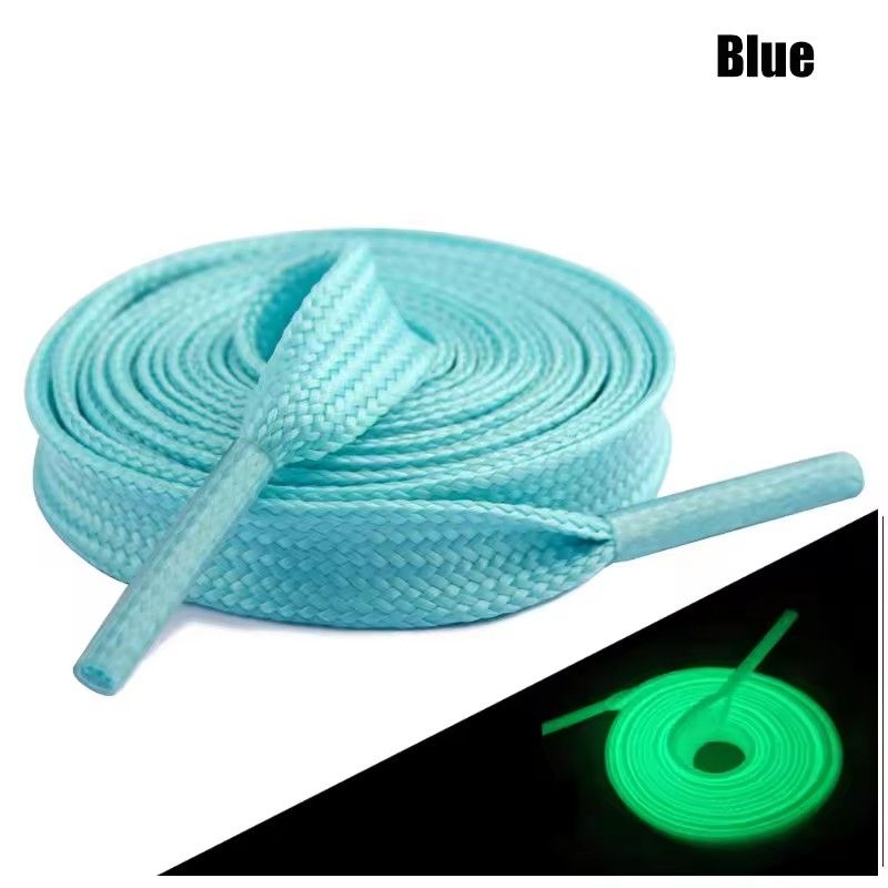 1 Pair Luminous Shoelaces for Kid Sneakers Men Women Sports Shoes Laces Glow In The Dark Night Shoestrings Reflective Shoelaces FZ-11-1