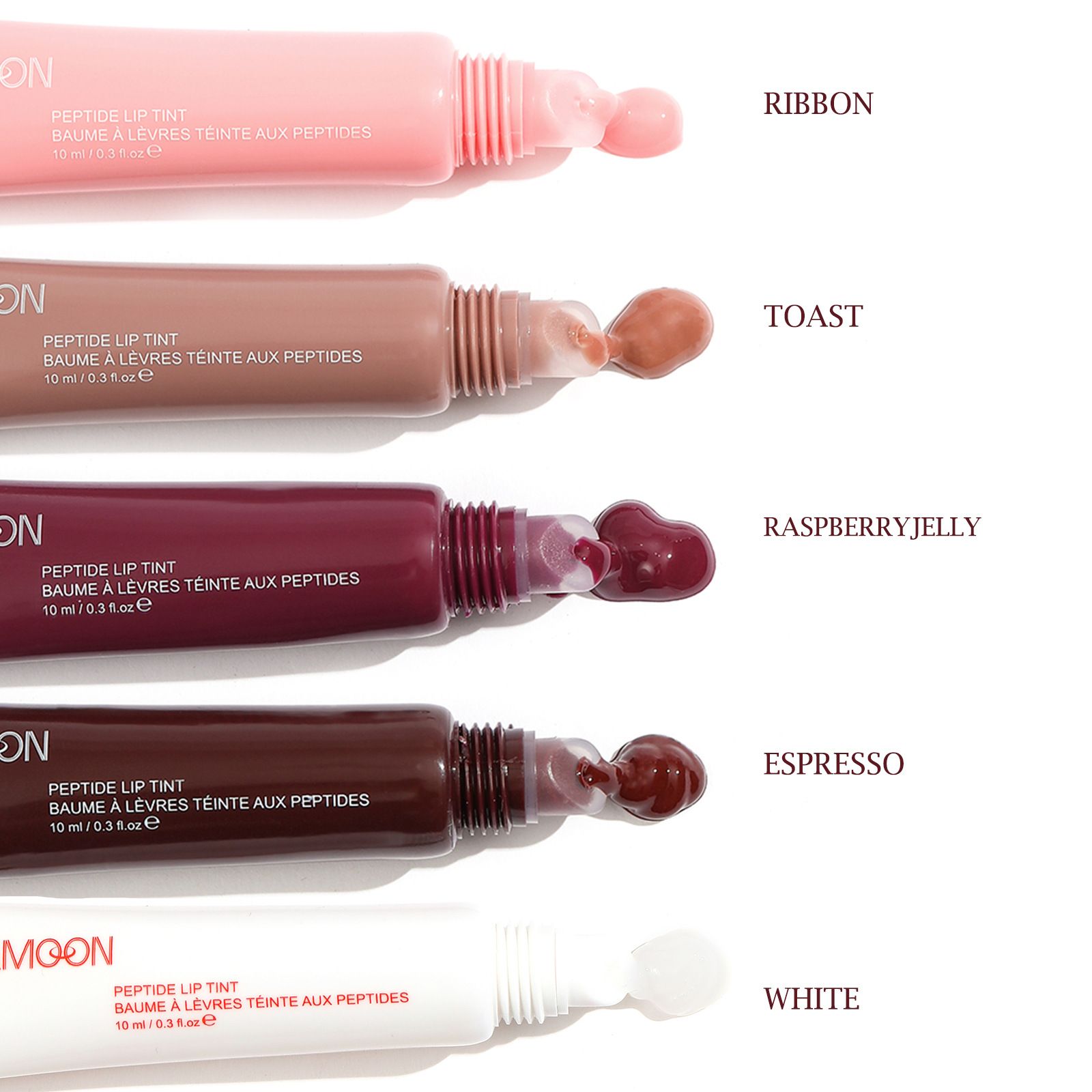 5-color Glossy Lip Balm, Moisturizing, Hydrating and Lightening Lip Lines, Fruity Makeup Liquid, Tinted Lip Balm Suitable for Da B2-980