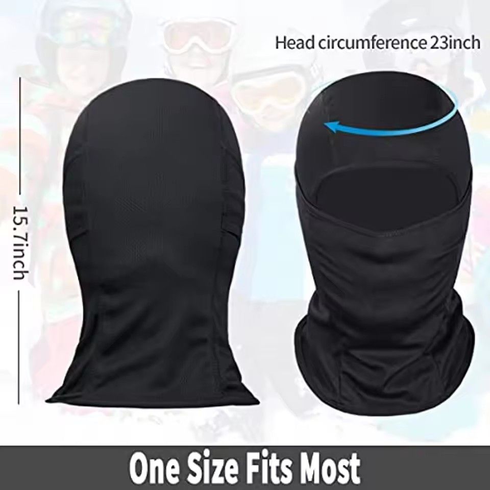 Balaclava Motorcycle Face Mask Moto Helmet Bandana Hood Ski Neck Full Face Mask Windproof Dustproof Face Shield Men's Biker Mask FZ-400
