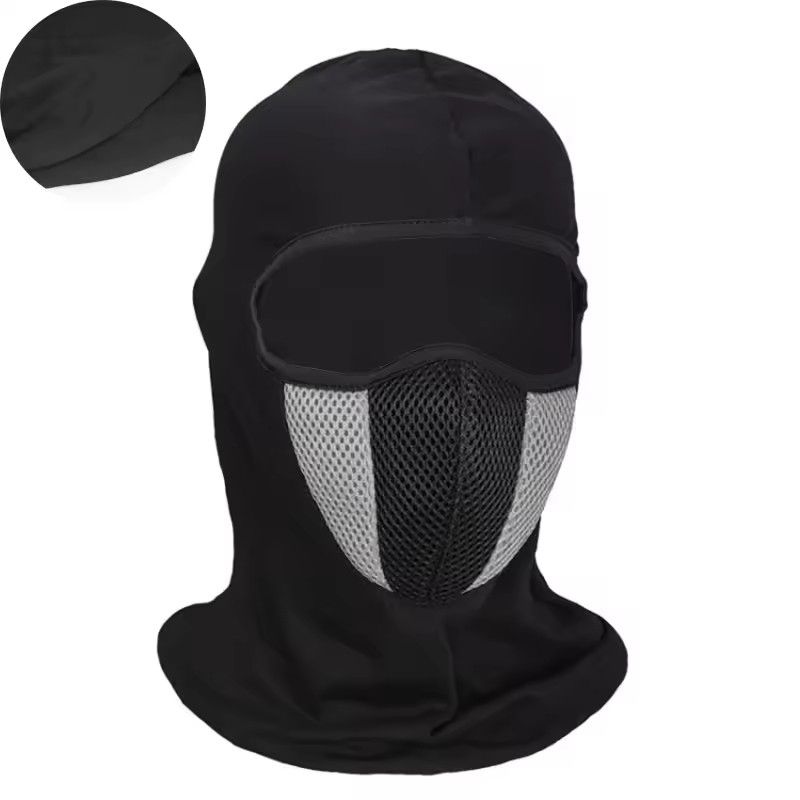 Breathable Balaclava Motorcycle Full Face Mask Cycling Motocross Helmet Hood Moto Riding Neck Face Hood Moto Accessories FZ-412