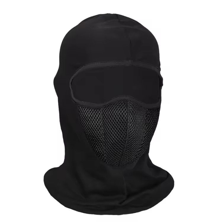 Breathable Balaclava Motorcycle Full Face Mask Cycling Motocross Helmet Hood Moto Riding Neck Face Hood Moto Accessories FZ-412