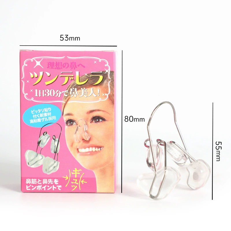 Nose Up Lifting Shaping Shaper Orthotics Clip Beauty Slimming Massager Straightening Nose Clips Tool Nose Up Clip Corrector B2-974