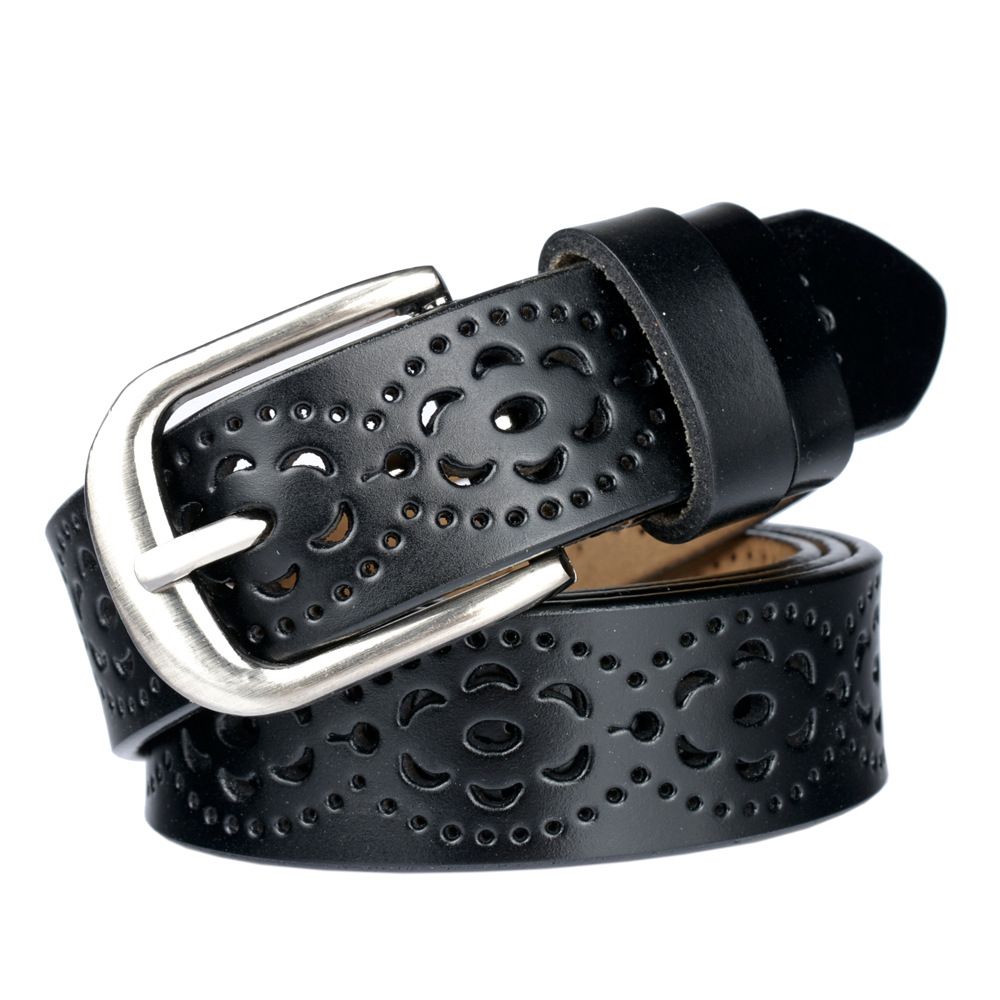 High Quality Luxury Women belt genuine leather female waist strap top pin buckle belts for women lady waistband