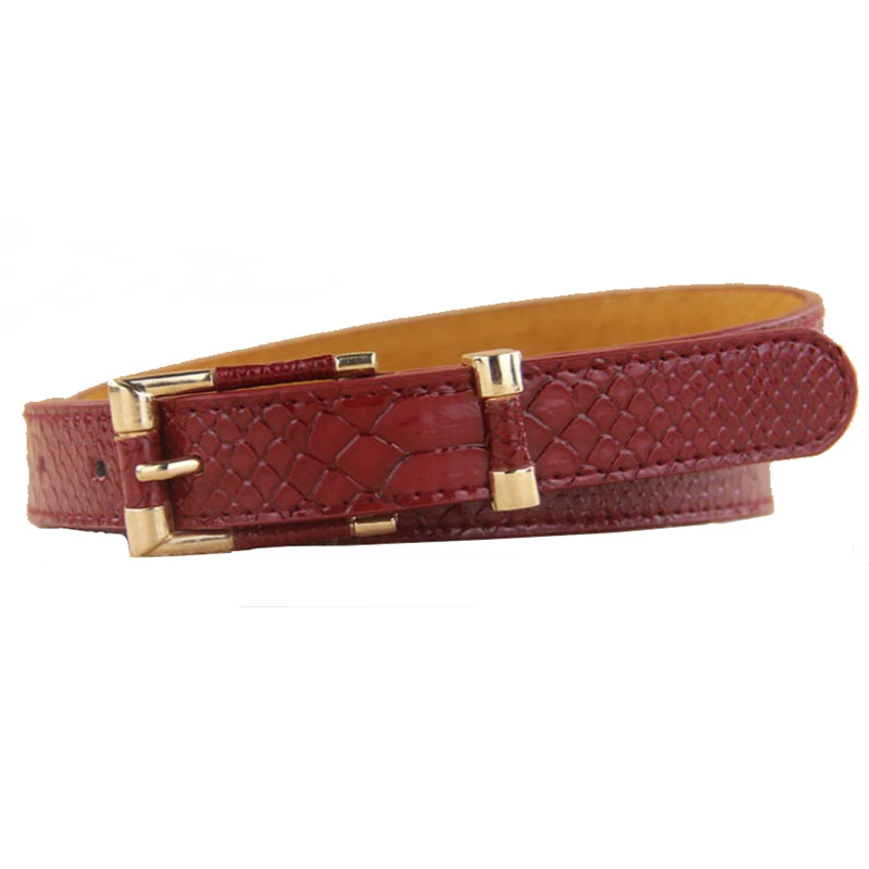 Punk PU Belts For Women Female Belt for Jeans Dress Accessories