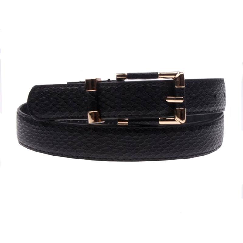 Punk PU Belts For Women Female Belt for Jeans Dress Accessories