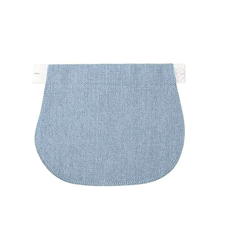 Maternity Pregnancy Waistband Belt Adjustable Elastic Pants Extended Button Lengthening Waist Extenders for Pregnant Women E-717
